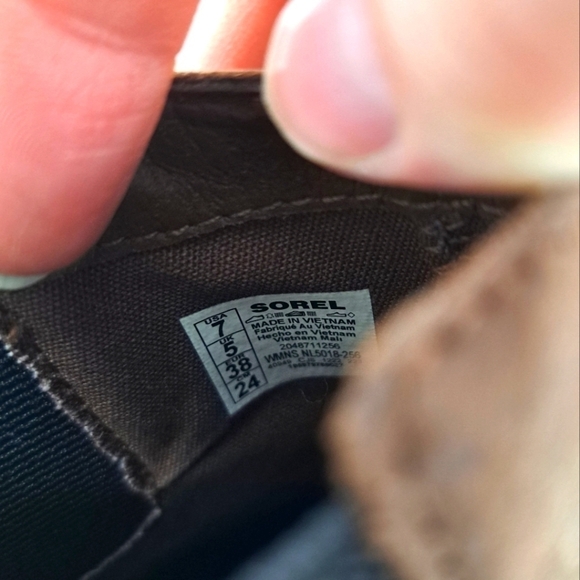 Sorel Emelie III chelsea waterproof boot brown 7 NWT - Picture 10 of 10